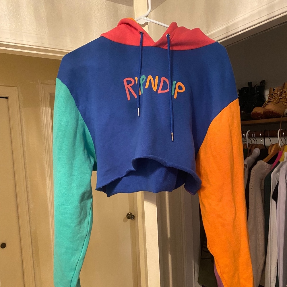RIPNDIP Color Block Panel Hoodie/ T-Shirt Bundle!